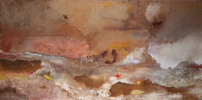 The desert  - a Paintings by Miguel  Baena